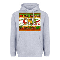 Heather Grey CMA Certified Medical Assistant Heavyweight Hoodie - Zillion Design Studio