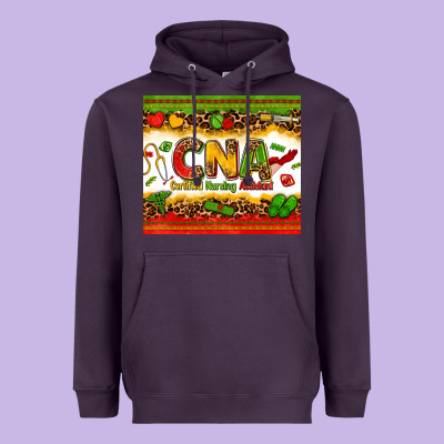Cma Certified Medical Assistant Heavyweight Hoodie Designed By Zillion Design Studio
