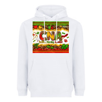 White CMA Certified Medical Assistant Heavyweight Hoodie - Zillion Design Studio