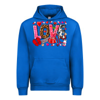Cobalt valentines day love nurse Urban Hoodie - NancyCooperArtShop