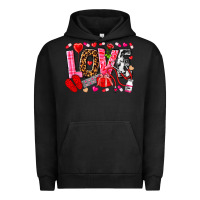 Pigment Black valentines day love nurse Urban Hoodie - NancyCooperArtShop