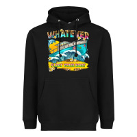 Black whatever float your boat Heavyweight Hoodie - texasbilliewilder