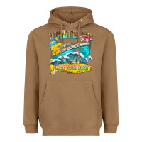 Toasted Coconut whatever float your boat Heavyweight Hoodie - texasbilliewilder