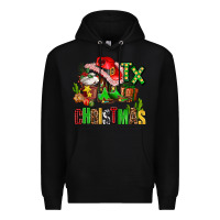 Black tx christmas cowgirl Premium Hoodie - AdoDesignShop