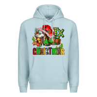 Blue Mist tx christmas cowgirl Premium Hoodie - AdoDesignShop