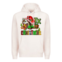 Pale Pink tx christmas cowgirl Premium Hoodie - AdoDesignShop