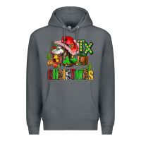 Rock tx christmas cowgirl Premium Hoodie - AdoDesignShop