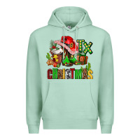 Tx Christmas Cowgirl Premium Hoodie | Teevron