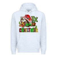 White tx christmas cowgirl Premium Hoodie - AdoDesignShop