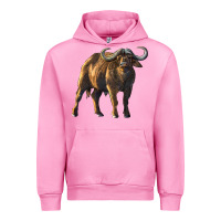 Fuchsia Pink Buffalo Urban Hoodie - LillyAllenDesigns