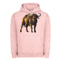 Pigment Salmon Buffalo Urban Hoodie - LillyAllenDesigns