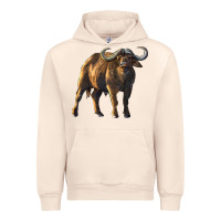 Sandshell Buffalo Urban Hoodie - LillyAllenDesigns