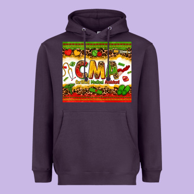 Certified Medical Assistant Juneteenth Heavyweight Hoodie Designed By Zillion Design Studio