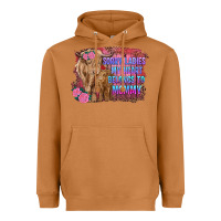 Meerkat sorry ladies my heart belongs to mommy highland cow and calf Heavyweight Hoodie - RanaPortraitStore