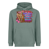 Sage sorry ladies my heart belongs to mommy highland cow and calf Heavyweight Hoodie - RanaPortraitStore