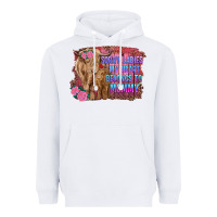 White sorry ladies my heart belongs to mommy highland cow and calf Heavyweight Hoodie - RanaPortraitStore