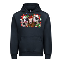 Navy funny christmas heifers Urban Hoodie - Jasminsmagicworld