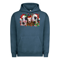 Pigment Midnight Navy funny christmas heifers Urban Hoodie - Jasminsmagicworld