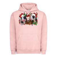 Pigment Salmon funny christmas heifers Urban Hoodie - Jasminsmagicworld