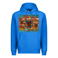 True Royal saddle horseshoe leopard sunflower Premium Hoodie - Artiststas