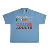 Pebble Blue Vaccines Cause Adults Urban Heavy Tee - Bettercallsaul