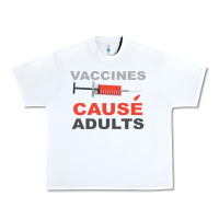White Vaccines Cause Adults Urban Heavy Tee - Bettercallsaul