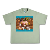 Oil Green western farm cow pig rooster chick farm chicken barn Urban Heavy Tee - Artiststas