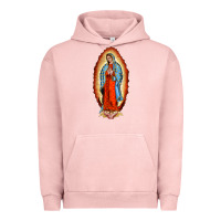 Pigment Salmon our new lady of guadalupe Urban Hoodie - BarkalooDesign
