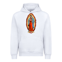 White our new lady of guadalupe Urban Hoodie - BarkalooDesign