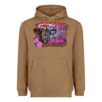 Toasted Coconut sorry ladies my heart belongs to mommy highland calf Heavyweight Hoodie - RanaPortraitStore