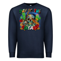 Navy day of the dead Premium Sweatshirt - CTS Tumbler Store