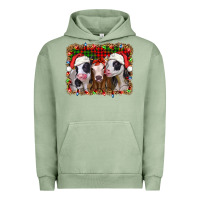 Pigment Oil Green christmas heifers Urban Hoodie - Jasminsmagicworld