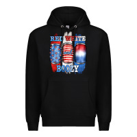 Black red white and boozy Premium Hoodie - JahusDesignShop