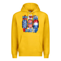Lemon red white and boozy Premium Hoodie - JahusDesignShop