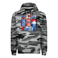Slate Camo red white and boozy Premium Hoodie - JahusDesignShop