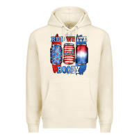 Tofu red white and boozy Premium Hoodie - JahusDesignShop
