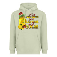 Matcha when life gives you lemons add sugar Heavyweight Hoodie - texasbilliewilder