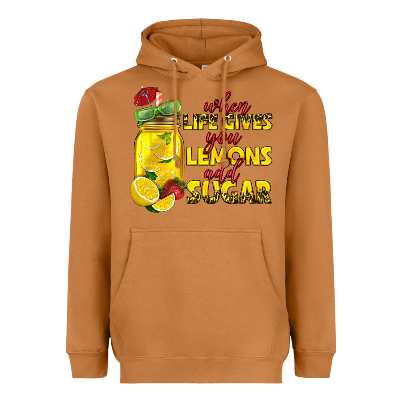 When Life Gives You Lemons Add Sugar Heavyweight Hoodie by texasbilliewilder | Teevron