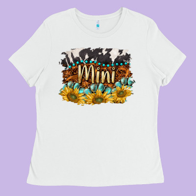 Western Mini Ladies Tee Designed By Barkaloodesign