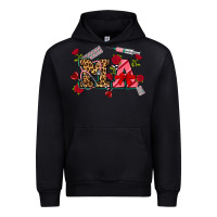 Black valentines day ma Urban Hoodie - NancyCooperArtShop