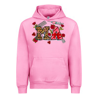Fuchsia Pink valentines day ma Urban Hoodie - NancyCooperArtShop