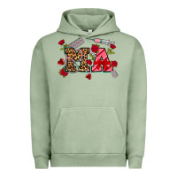 Pigment Oil Green valentines day ma Urban Hoodie - NancyCooperArtShop