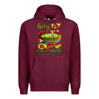 Burgundy holy guacamole Premium Hoodie - AdoDesignShop