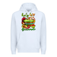 White holy guacamole Premium Hoodie - AdoDesignShop