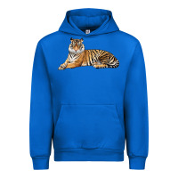 Cobalt Tiger Urban Hoodie - LillyAllenDesigns