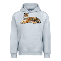 Heather Grey Tiger Urban Hoodie - LillyAllenDesigns