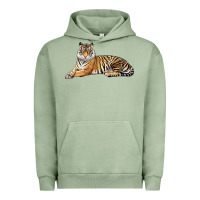 Pigment Oil Green Tiger Urban Hoodie - LillyAllenDesigns