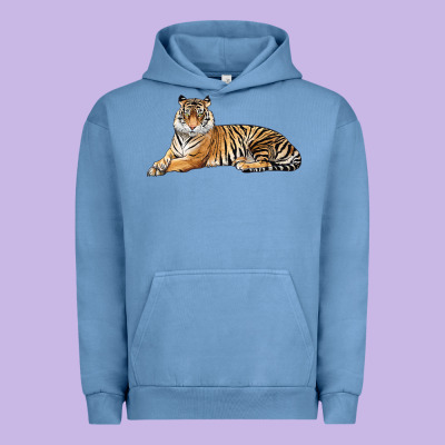 Tiger Urban Hoodie Designed By Lillyallendesigns