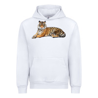 White Tiger Urban Hoodie - LillyAllenDesigns