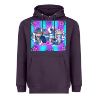 Stitch Coffee Cups Heavyweight Hoodie | Teevron